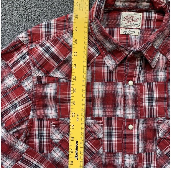 Lucky Brand Mens Pearl Snap Western Shirt - Picture 2 of 5